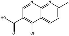 4-Hydroxy-7-methyl-1,8-naphthyridine-3-carboxylic acid,CAS:13250-97-0