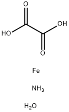 Ferric ammonium oxalate trihydrate Structure