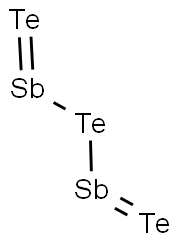 碲化锑, 1327-50-0, 结构式