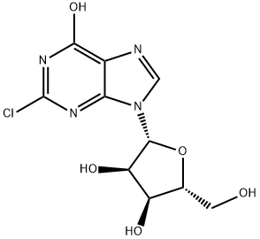 2-クロロイノシン 化学構造式