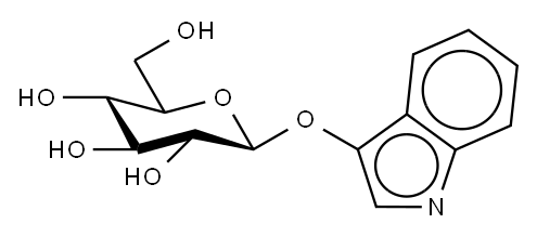 3-INDOXYL-BETA-D-GLUCOPYRANOSIDE TRIHYDRATE, 99 Structure