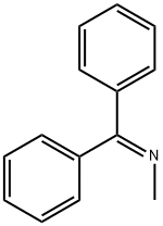 ベンズヒドリリデンメチルアミン 化学構造式