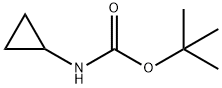 Carbamic acid, cyclopropyl-, 1,1-dimethylethyl ester (9CI) Structure