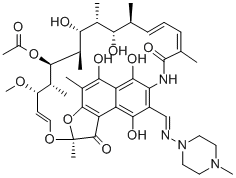 リファンピシン 化学構造式