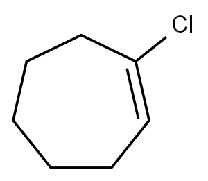 1-Chloro-1-cycloheptene Structure