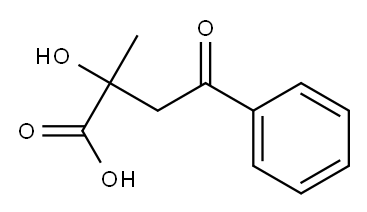 3-benzoyl-2-methyllactic acid Structure