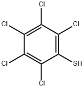 ペンタクロロベンゼンチオール 化学構造式