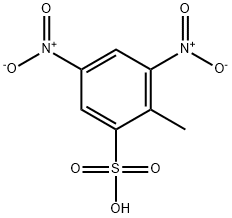 2,4-二硝基甲苯-6-磺酸 结构式