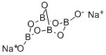 四ホウ酸ナトリウム（無水物） 化学構造式
