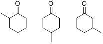 甲基环己酮, 1331-22-2, 结构式