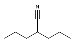 2-丙基戊腈 结构式