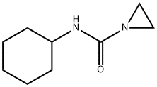 N-Cyclohexyl-1-aziridinecarboxamide Structure