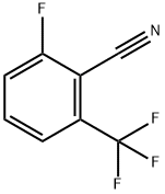 2-フルオロ-6-(トリフルオロメチル)ベンゾニトリル 化学構造式