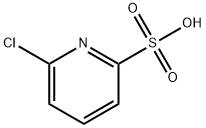 6-氯吡啶-2-磺酰酸 结构式