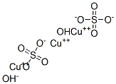 Copper (II) hydroxide sulfate. Structure