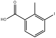 3-Iodo-2-methylbenzoic acid Struktur