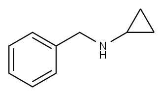 N-BENZYLCYCLOPROPYLAMINE Structure