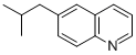 6-(2-甲基丙基)喹啉 结构式