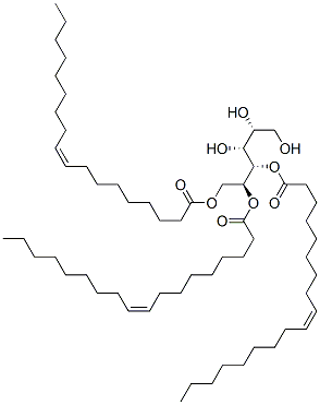 D-glucitol trioleate  Struktur