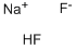 氟化氢钠, 1333-83-1, 结构式