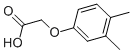 3,4-二甲基苯氧基乙酸, 13335-73-4, 结构式