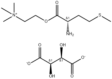 Choline methionine tartrate Struktur