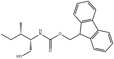 FMOC-异亮氨醇, 133565-46-5, 结构式