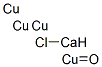 Tetracopper calcium oxychloride Struktur