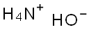 Ammonium hydroxide Structure