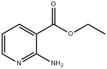 2-アミノピリジン-3-カルボン酸エチル 化学構造式