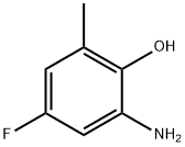 Phenol, 2-amino-4-fluoro-6-methyl- (9CI) Struktur