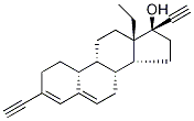 左炔诺孕酮杂质C 结构式