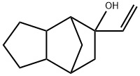 5-エテニル-4,7-メタノヒドリンダン-5-オール 化学構造式