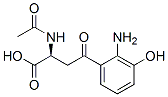 N-acetyl-3-hydroxykynurenine Structure