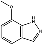 7-メトキシ-1H-インダゾール 化学構造式