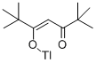 (2,2,6,6-TETRAMETHYL-3,5-HEPTANEDIONATO)THALLIUM(I) Structure
