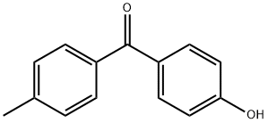 4-羟基-4'-甲基二苯甲酮 结构式