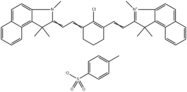 IR-813对甲基苯磺酸盐, 134127-48-3, 结构式