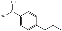 4-丙基苯硼酸 结构式