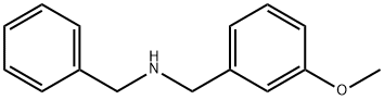 BENZYL-(3-METHOXY-BENZYL)-AMINE Structure
