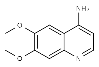 4-AMINO-6,7-DIMETHOXYQUINOLINE Structure