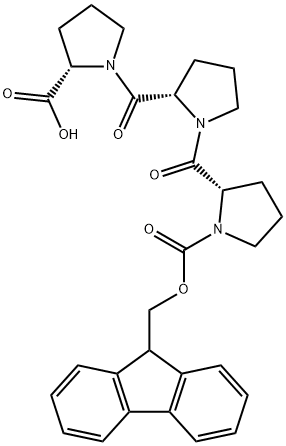 FMOC-PRO-PRO-PRO-OH, 134303-96-1, 结构式