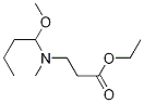 3-(1-MethoxyMethyl-butylaMino)-propionic acid ethyl ester Struktur