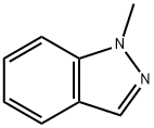 1-メチル-1H-インダゾール 化学構造式