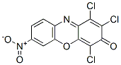 1,2,4-trichloro-7-nitro-3H-phenoxazin-3-one Structure