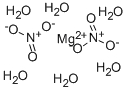六水合硝酸镁, 13446-18-9, 结构式