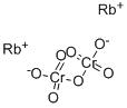二クロム酸二ルビジウム 化学構造式