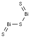 Bismuth(III) sulfide Struktur