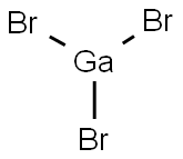 ガリウムトリブロミド 化学構造式