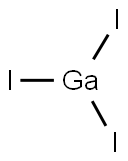 ガリウムトリヨージド 化学構造式